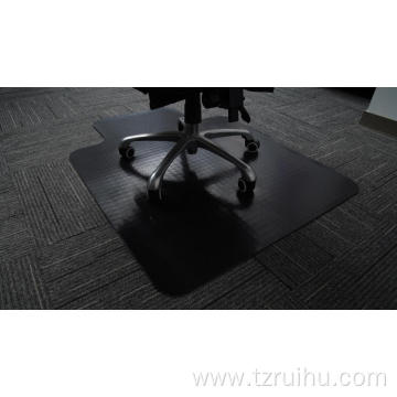 Embossed Vinyl Rolling Floor Protection PVC Chair Mat